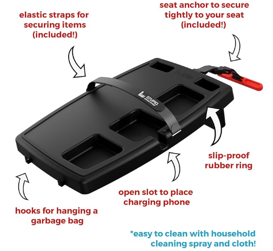 Premium Car Seat Organizer — Stupid Car Tray®